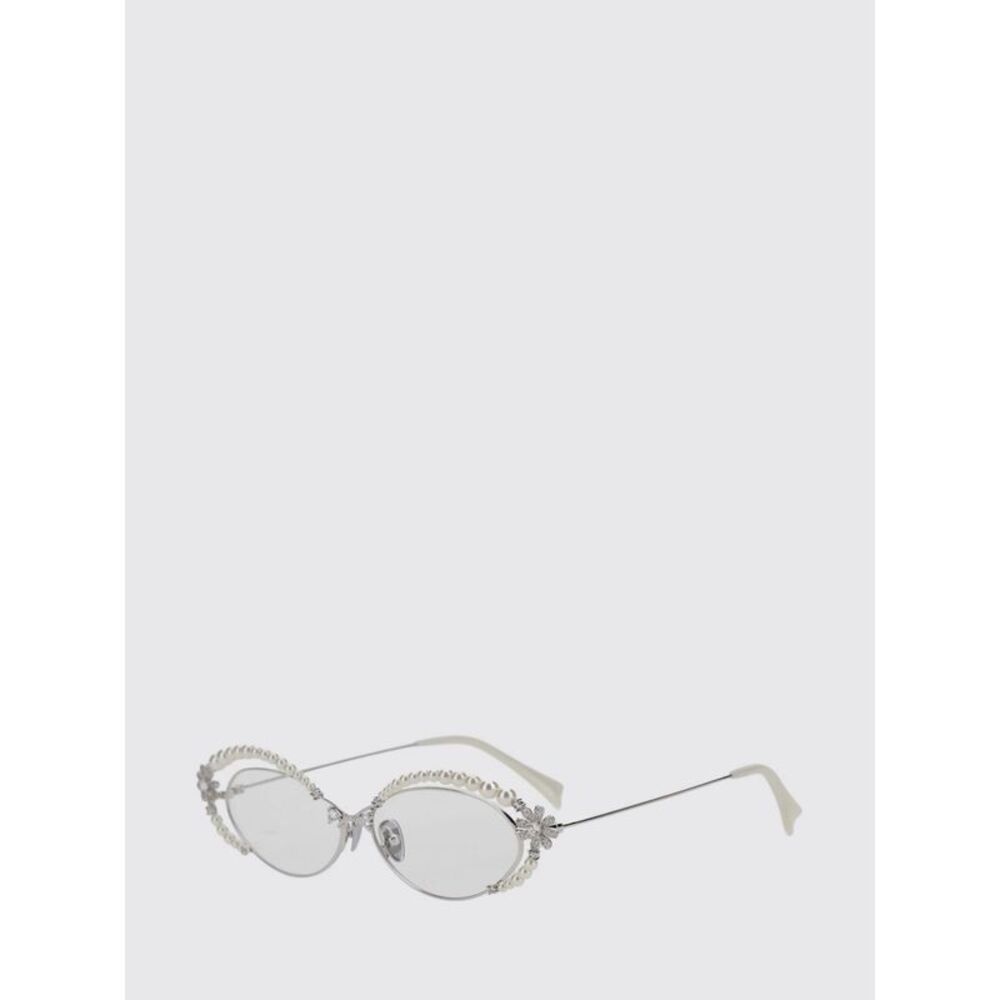 Yvmin Women Yvmin Cat-Eye Metal Sunglasses With Crystal And Pearl Embellishments